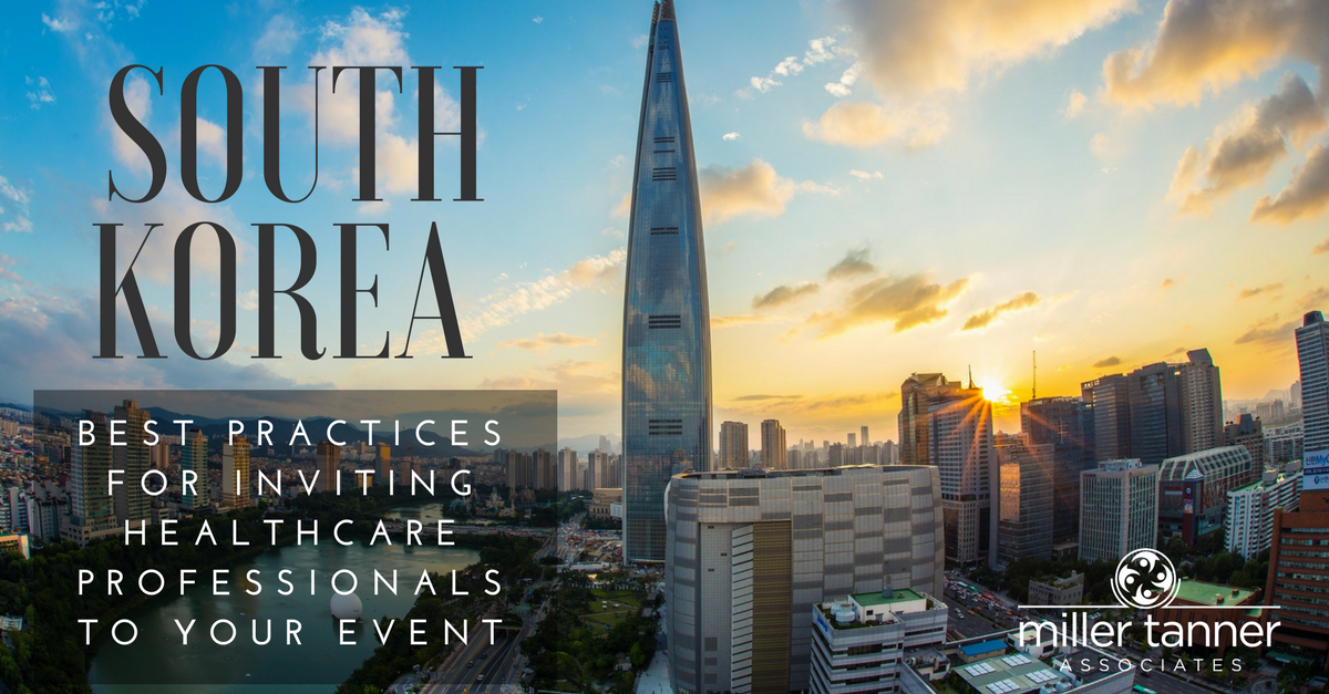 South Korea Event Best Practices